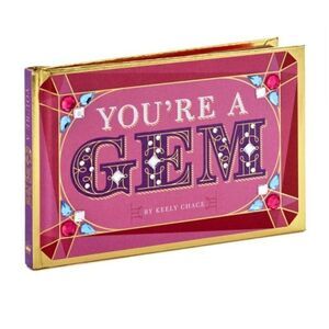 Hallmark You’re a Gem Inspirational Quoted Hardcover Book